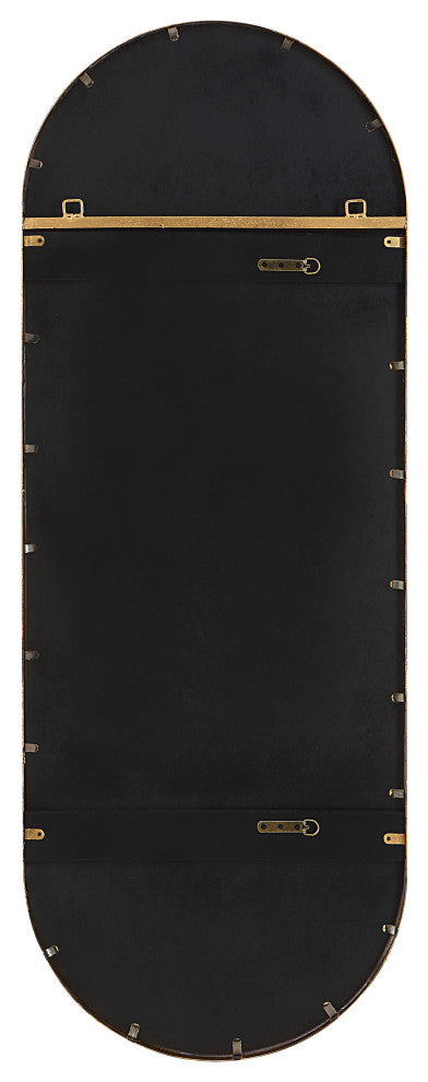 Uttermost 09844 Varina Tall Gold Mirror