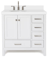 Ariel A037SLWQOVO Cambridge 37" - White
