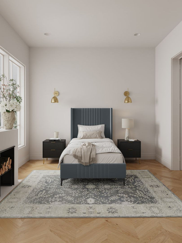 Manhattan Comfort Promenade Twin-Size Bed