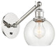 Innovations 317-1W-PN-G122-6-LED 1-Light Sconce, Polished Nickel