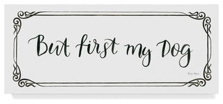 Emily Adams 'Furry Fashion Friends Viii' Canvas Art, 32"x14"