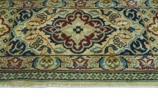 Super Vintage Distressed Saeweard Navy/Beige Rug, 6'8 x 9'9