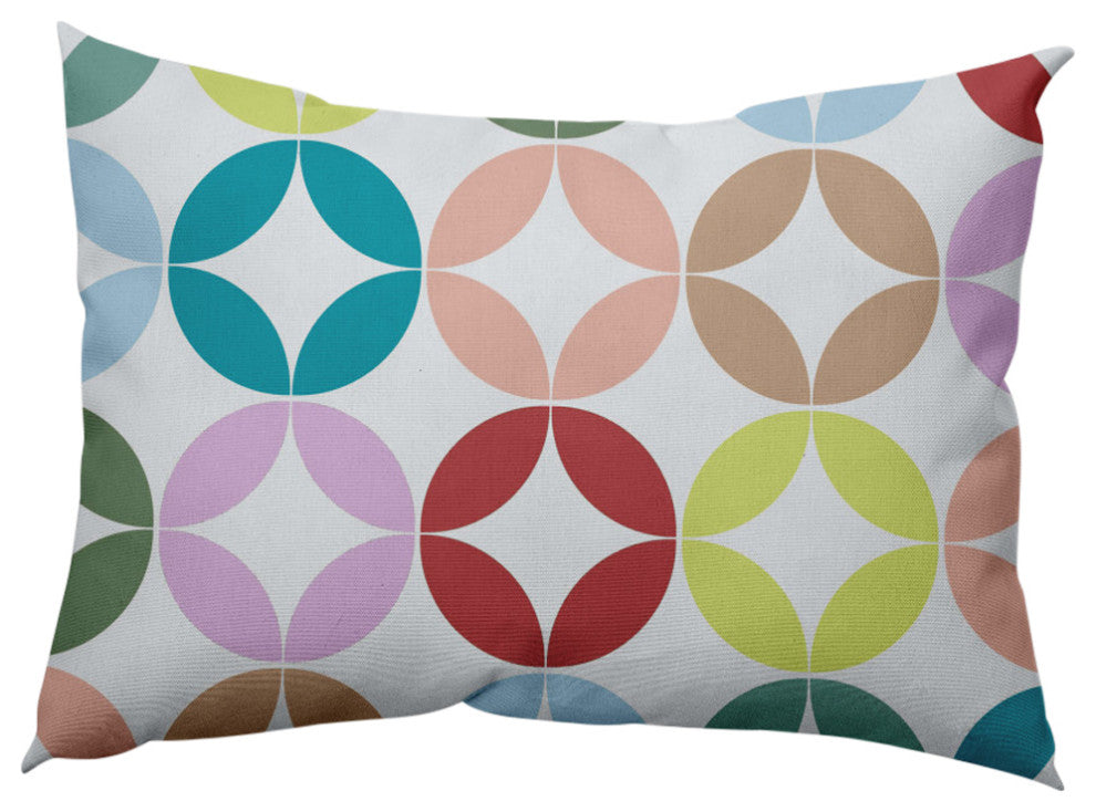 Eye Opener Decorative Throw Pillow, Ligonberry Red, 14"x20"