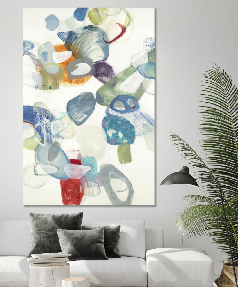 Party Time II - 72 x 48 by Lisa Ridgers