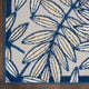 Nourison Aloha 12' x 15' Ivory/Navy Tropical Area Rug