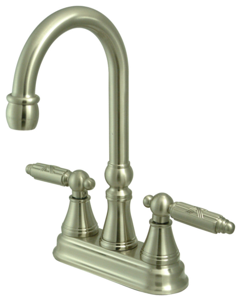 Kingston Brass Bar Faucet, Brushed Nickel