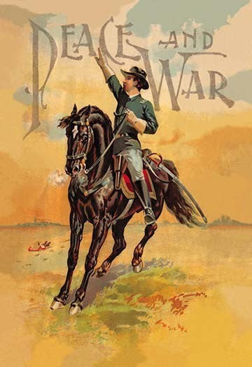 Peace and War- Gallery Wrapped Canvas Art 28" x 42"