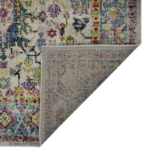 Montana Carrey Runner, Gray, 2'7" x 8', Bordered