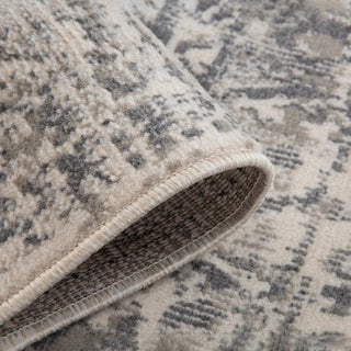Alpine Dale Runner, Gray, 2'7" x 10', Medallion