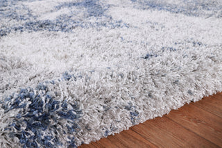 Noori Rug Shag Adrian Blue/Ivory Runner