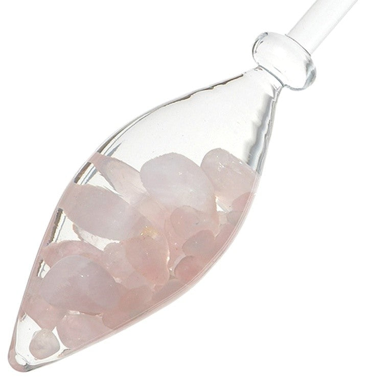 VitaJuwel Gemstone Vials for Water Dispenser and Decanter, Love Old