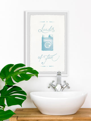 "Loads of Fun" Framed Painting Print, 30x45