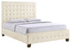 Modway Skye Queen Bed, Ivory