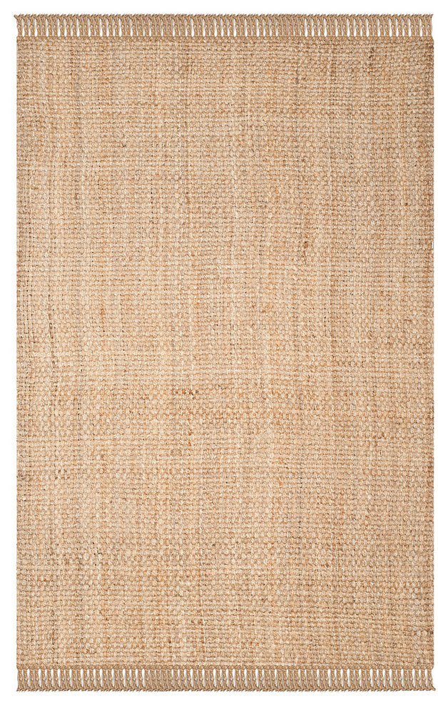 Safavieh Natural Fiber Nf467A Solid Color Rug, Natural, 6'0" X 9'0"