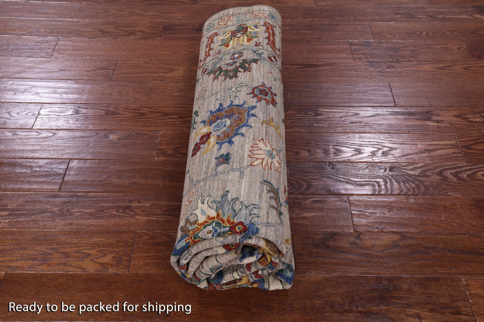 6' 7" X 10' 0" Hand Knotted Persian Tabriz Rug - Q12484