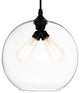 Glass 2 Light Down Mini Pendant, Clear