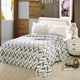 Arrow Chevron Micro Plush Blanket Gray, Queen