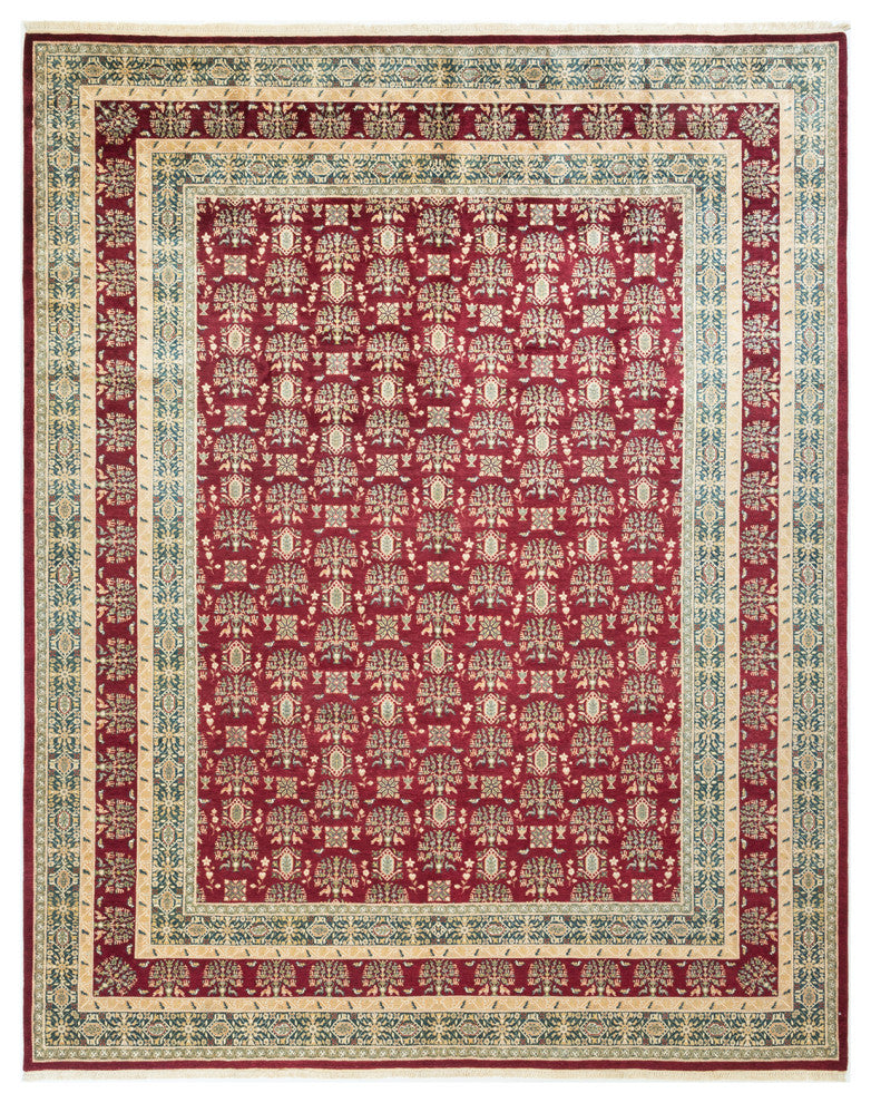 Mogul, One-of-a-Kind Hand-Knotted Area Rug Red, 8'3"x10'5"