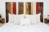 Handcrafted Headboard, Leaner Style, Fall Mix, Queen