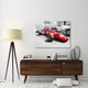 "Ferrari 312 Laguna Seca Watercolor" Fine Art Print