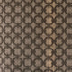 Cercles Dark Brown Luxury Throw Pillow, 16"x16"