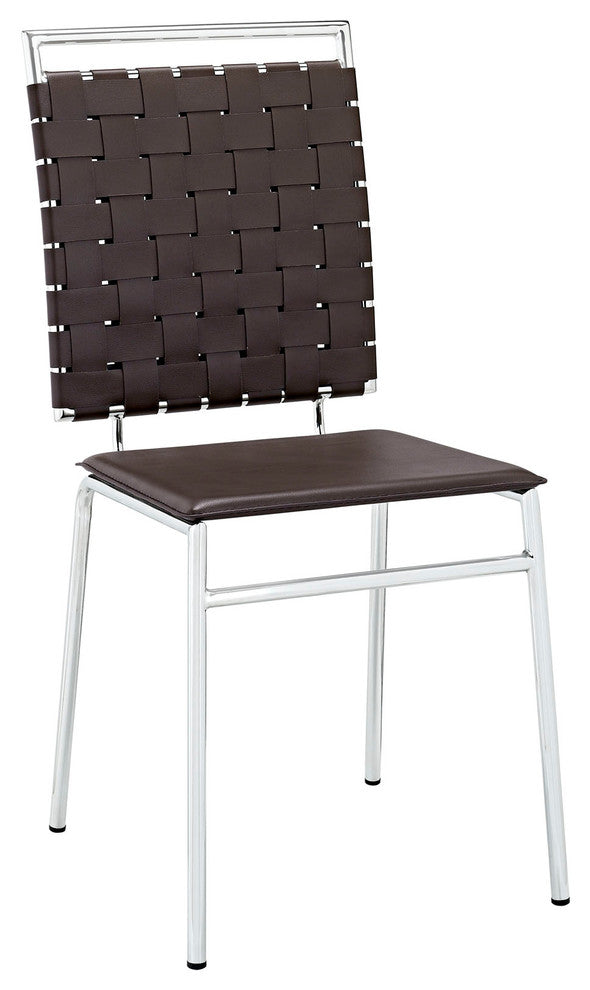 Modern Contemporary Kitchen Dining Chair Brown