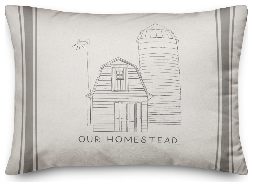 Our Homestead 14"x20" Spun Poly Pillow