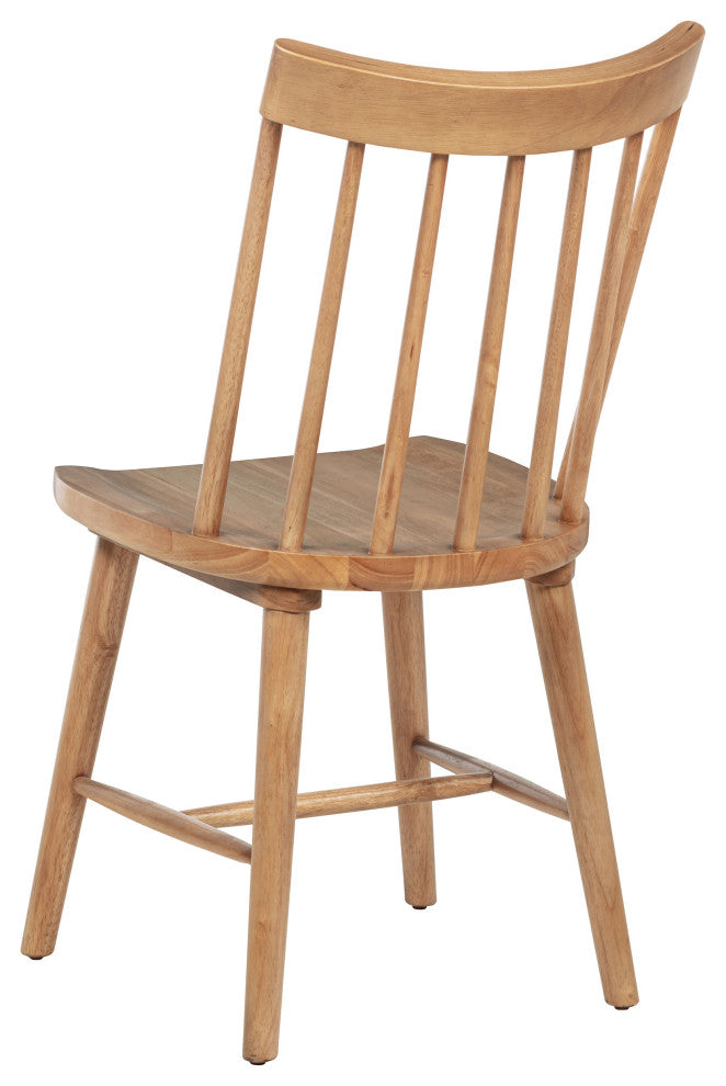 Middleton Solid Wood Dining Side Chair Brown, Set of 2