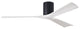 Matthews Fan, Irene-3H Ceiling Fan, Matte Black, 60-Inch, Matte White
