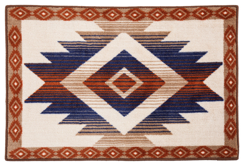 Aztec Inspired Rug, 24"x36"