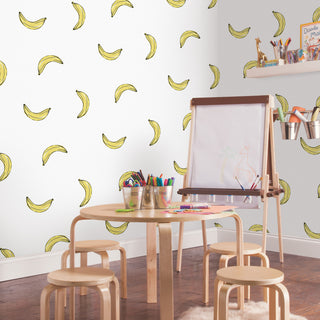 Mr. Kate Banana Print<br>Peel & Stick Wallpaper