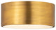 Zlite 2302F2-RB 2-Light Flush Mount, Rubbed Brass