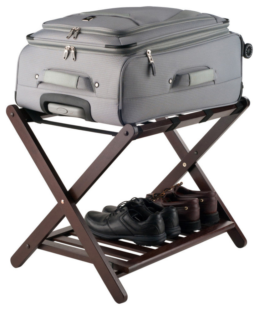 Winsome Remy Luggage Rack w/ Shelf