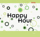 Happy Hour, Modern Fresh Trendy Bloom Lines Retro White Wallpaper Sample