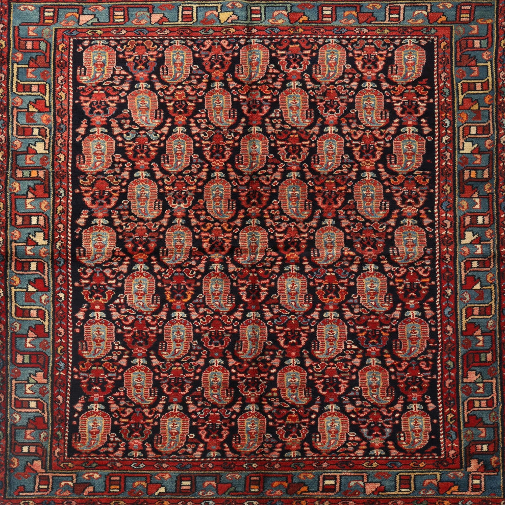 Ahgly Company Indoor Square Traditional Area Rugs, 6' Square