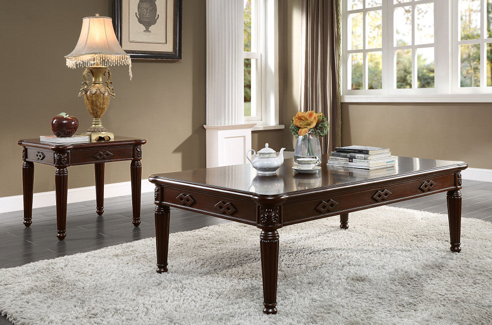 Chateau De Ville Coffee Table, Espresso Finish