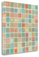 "Sea Glass Mosaic" By Silvia Vassileva, Giclee Print on Gallery Wrap Canvas