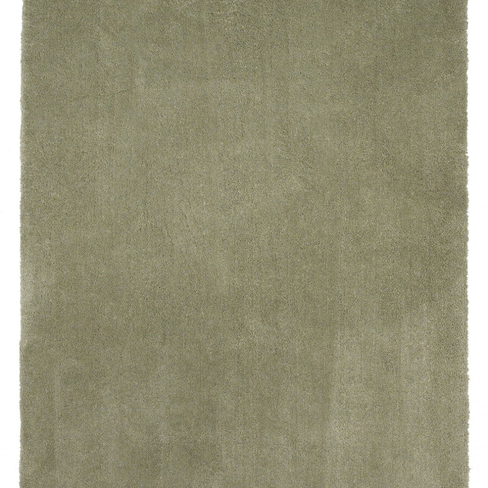 8' X 10'  Polyester Sage Area Rug