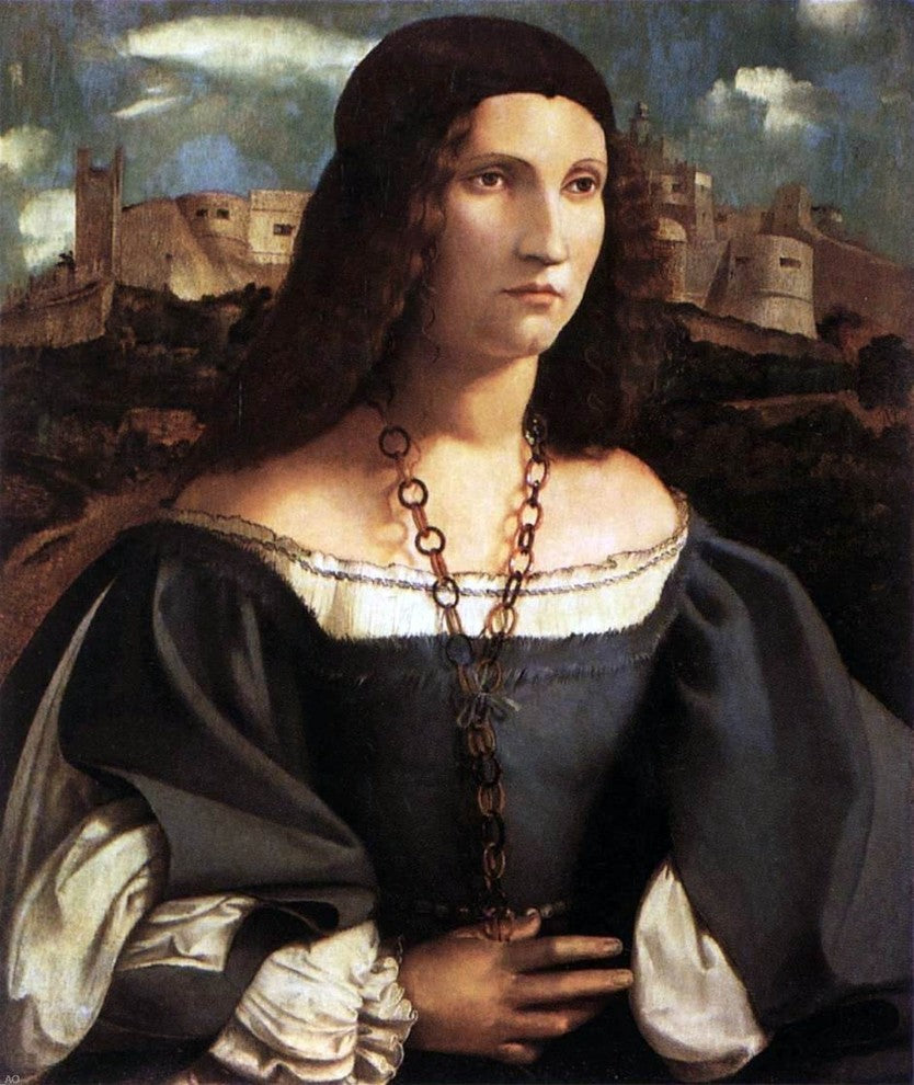 Altobello Melone Portrait of Alda Gambara, Gallery Wrapped Canvas, 20"x25"