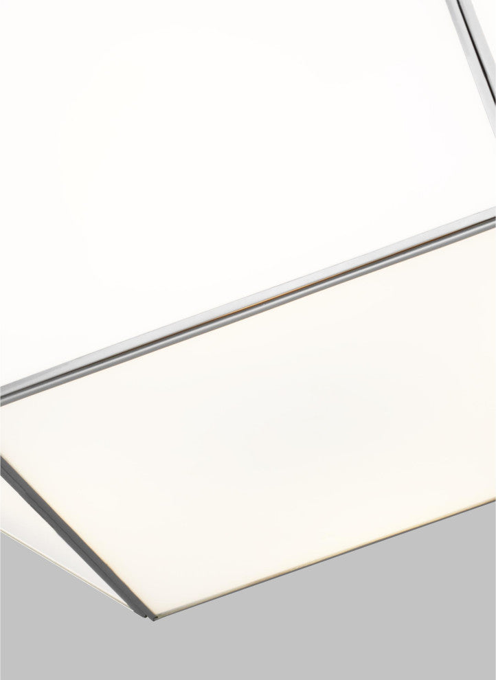 Morrison Four Light Ceiling Flush Mount, Brushed Nickel