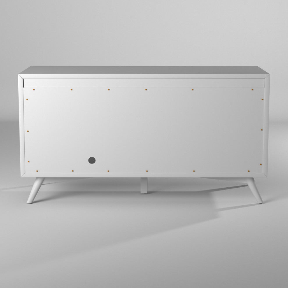 Flynn Small TV Console, White