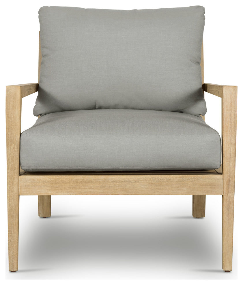 Amaya Outdoor Chair-Natural Acacia