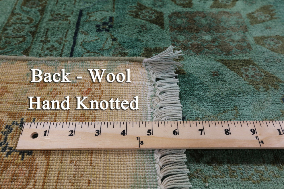 8' 2" X 10' 4" Handmade Overdyed Full Pile Rug - PR2379