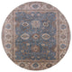 Ahgly Company Indoor Round Mid-Century Modern Area Rugs, 3' Round