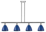 Innovations 516-4I-PC-MBD-75-BL 4 Light Island Light, Polished Chrome