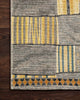 Mika In/out Area Rug by Loloi, Granite / Multi, 2'5"x7'8"