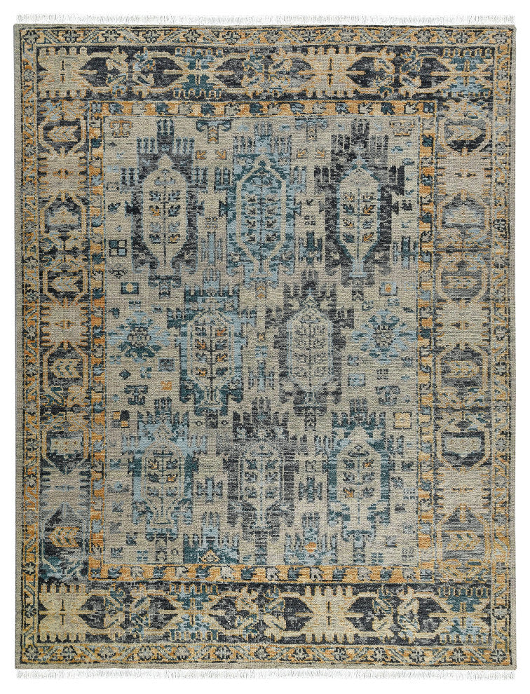 Willow Ollie Area Rug, Beige, 2' x 3', Tribal