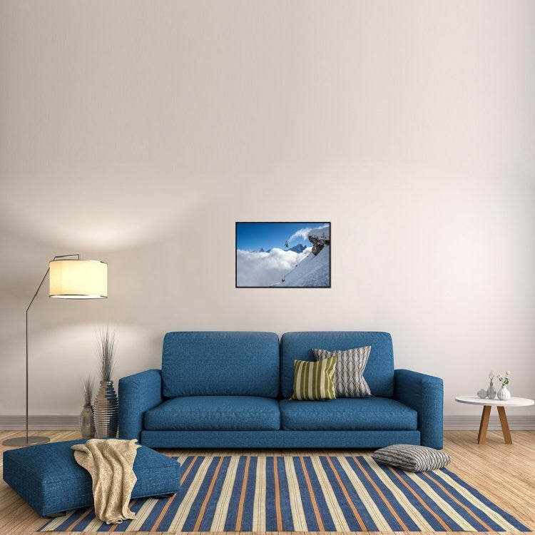 "Lincoln Loop" Framed Canvas Giclee by Tristan Shu, 31x21"