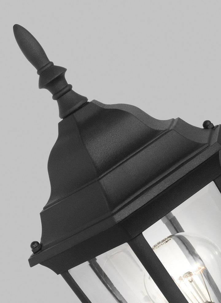 Generation Lighting Lighting 1-Light Outdoor Lantern, Black