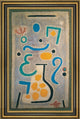 Paul Klee The Vase - 16" x 24" Framed Premium Canvas Print